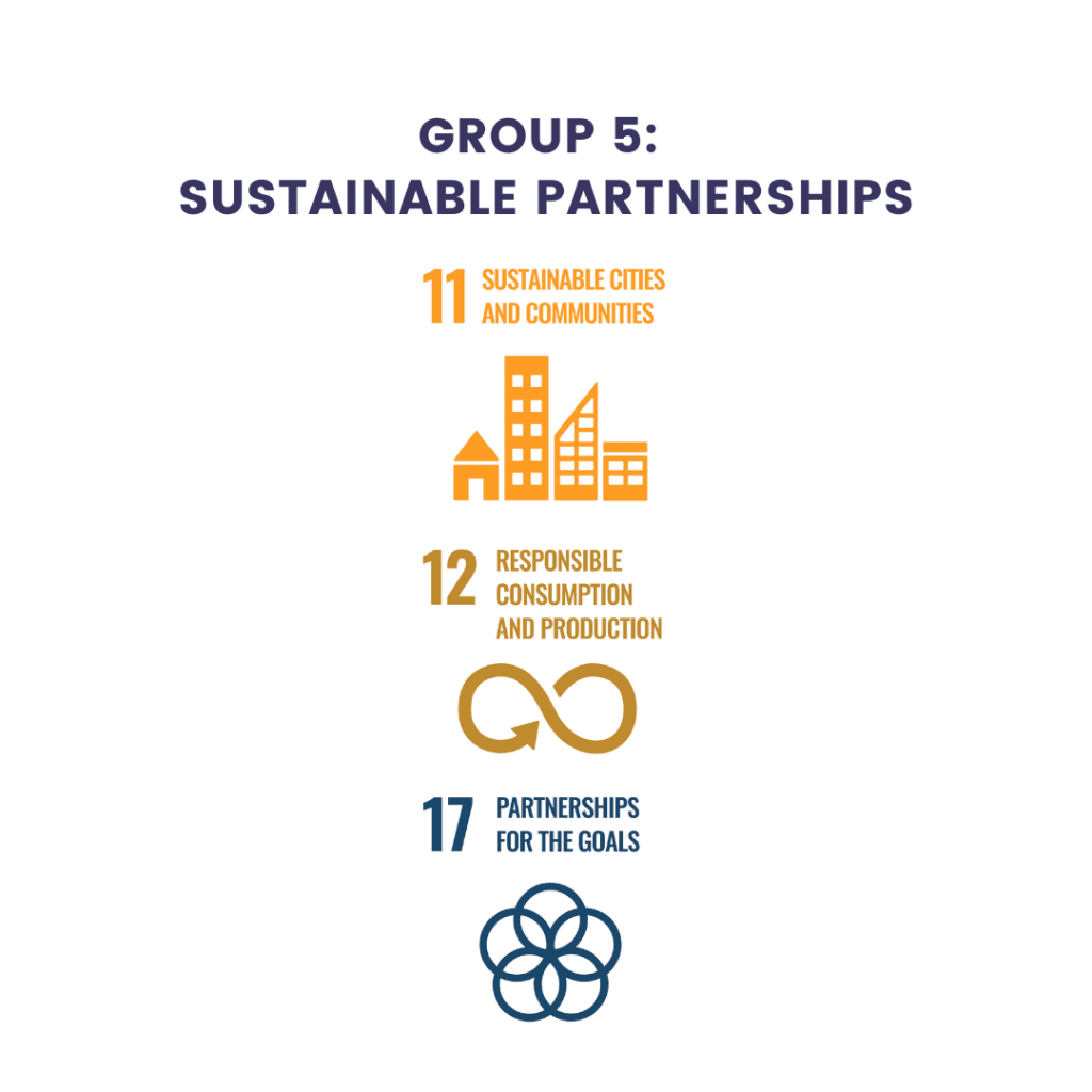 Sustainable Development Goals from the United Nations Group 5